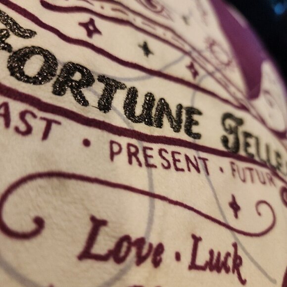 Cynthia Rowley Palm Reading Fortune Teller Light up Halloween pillow  17" x 17" - Picture 3 of 6